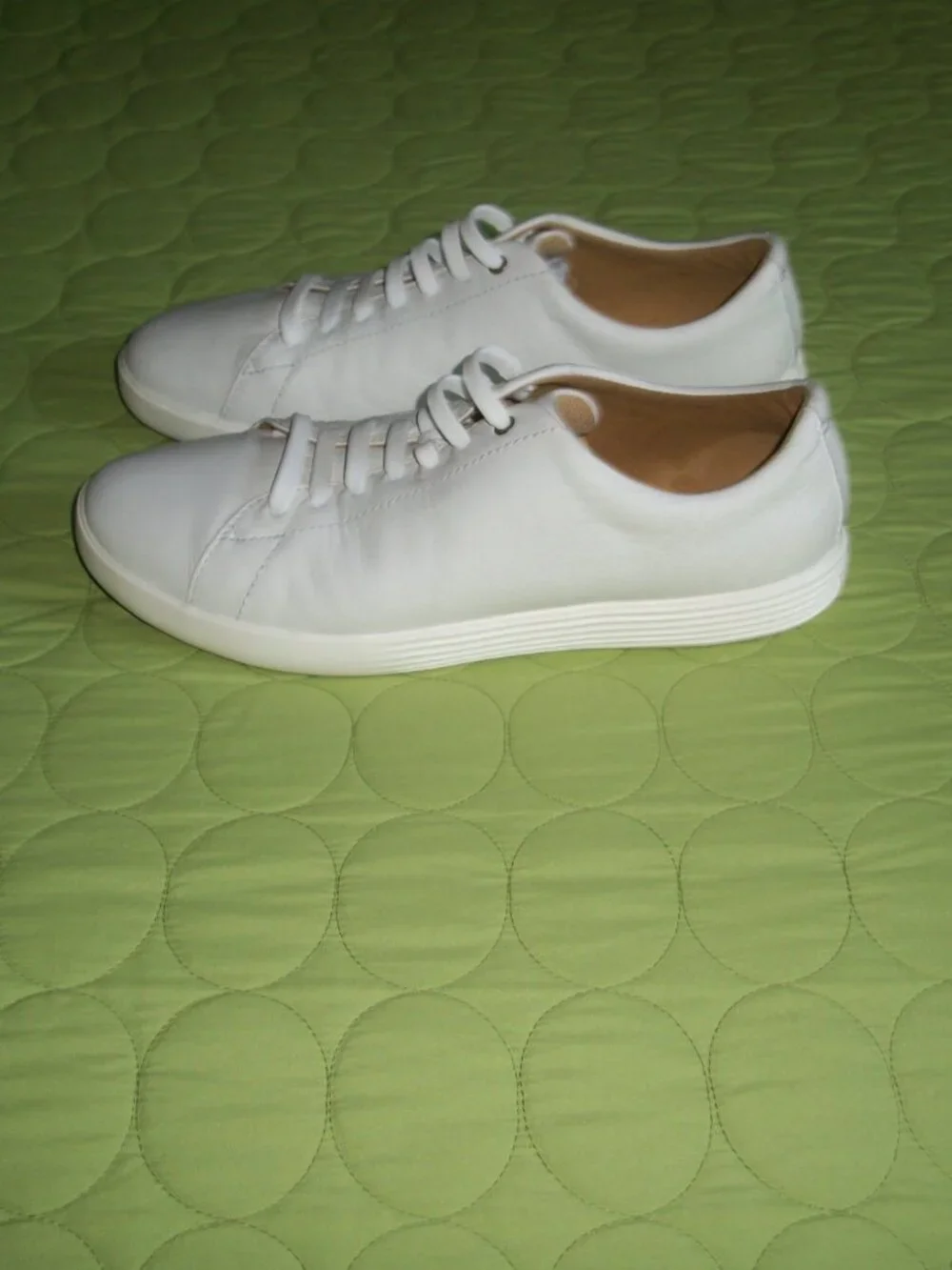 Cole Haan Women's White Leather Shoes